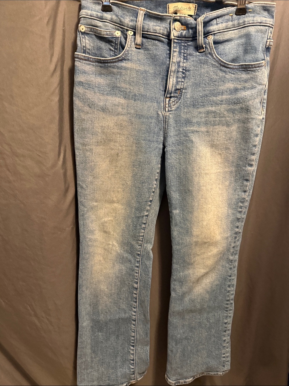 Madewell Light Wash Straight-Leg Women’s Jeans